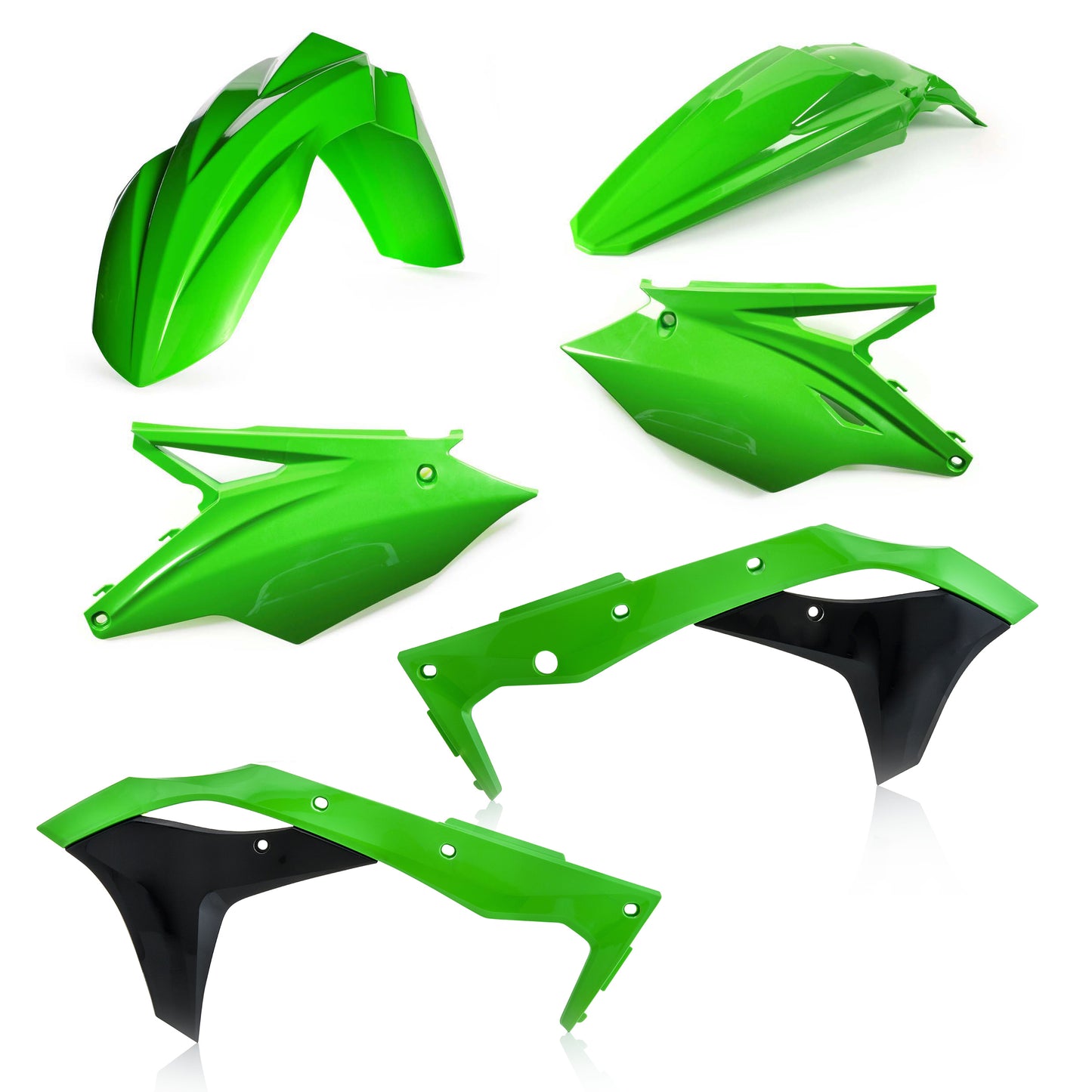 ACERBIS Plastic Body Kit for Kawasaki KX250F 2018-2020 - Offroad Replacement Parts