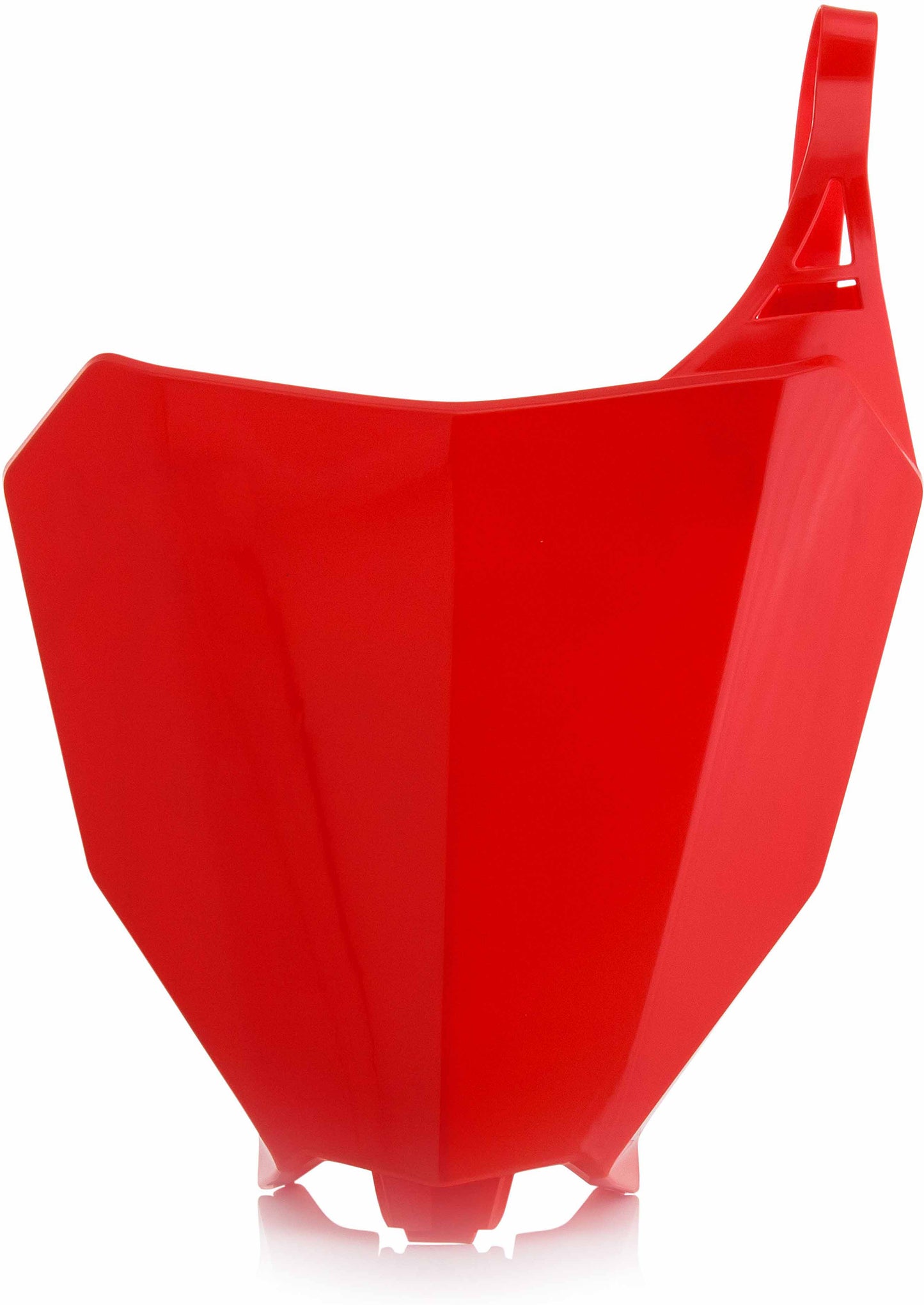 Acerbis Front Number Plate for Honda CRF450 and CRF250R Models in Red