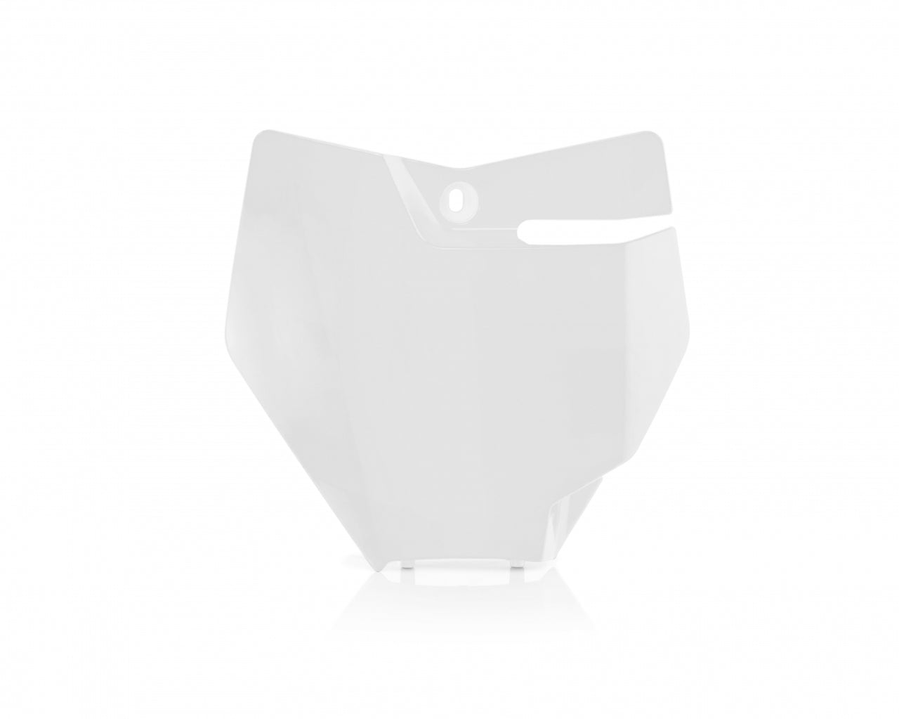 ACERBIS Front Number Plate for KTM 85 SX (2017-2024) - White Plastic Offroad Body Part