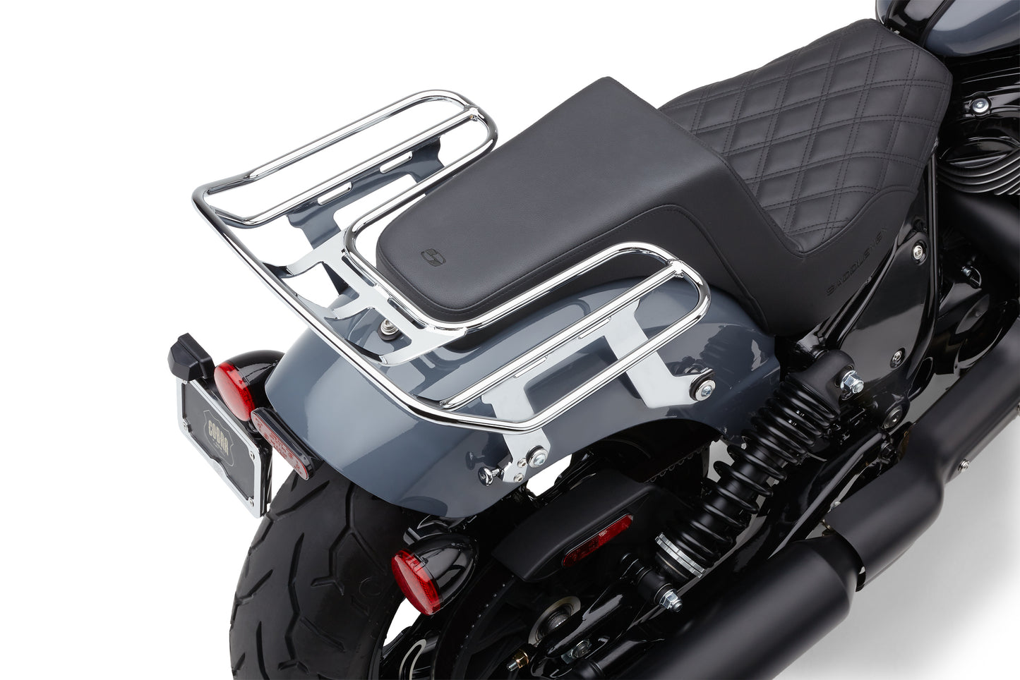 Cobra Detachable Big-A Wrap Around Luggage Rack for Indian V-Twin Chief 22-25 Inches
