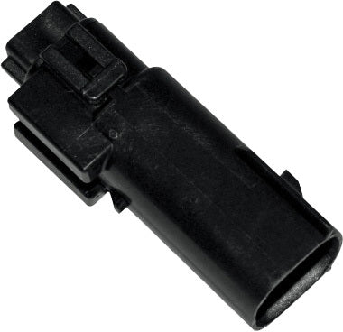 NAMZ Custom Cycle NM-33482-4001 4-Pin Male Connector in Black for V-Twin Applications