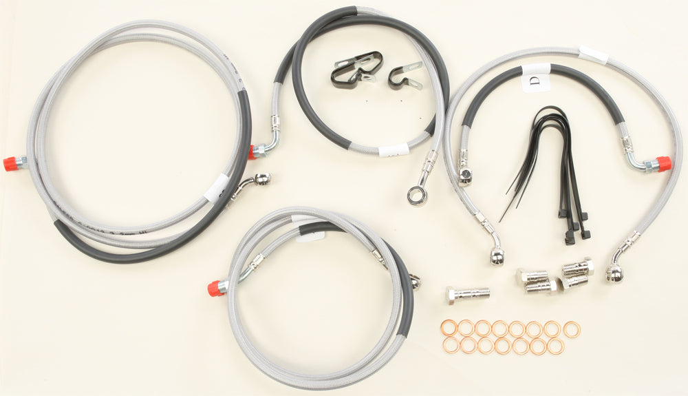 Galfer FK003D813-5-OLD Front Brake Line Kit for Kawasaki Ninja 650 (2013-2016)