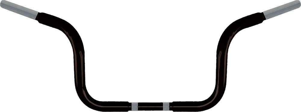 WILD 1 Chubby Bagger Bar Satin Black - 1.25-inch Handlebars for Harley Davidson V-Twin Models