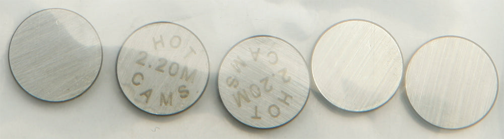 HOT CAMS Valve Shims 9.48x2.20mm 5-Pack for ATV/UTV Engine Applications