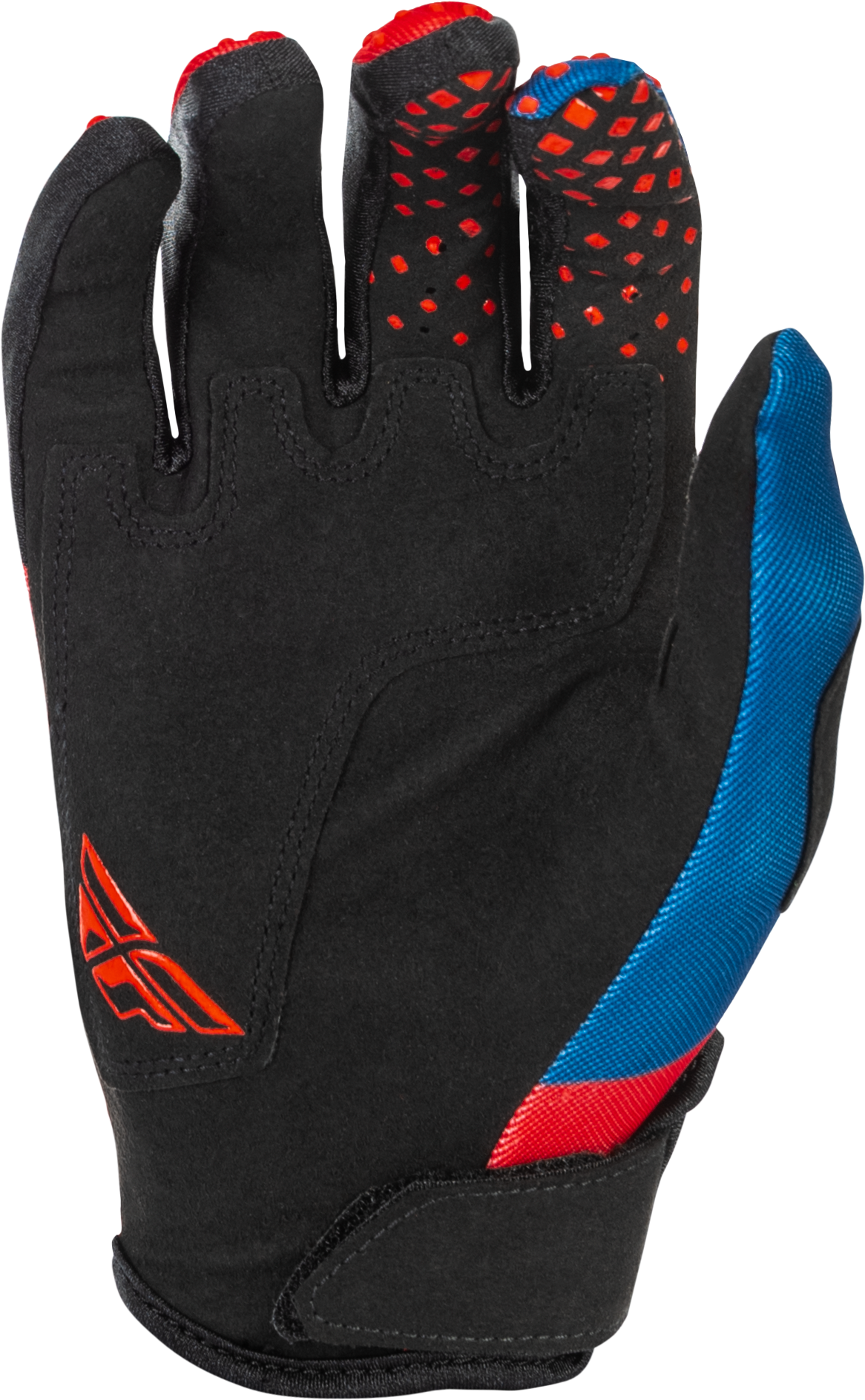Fly Racing Kinetic MX Gloves - Small Red, White & Blue Offroad Gloves