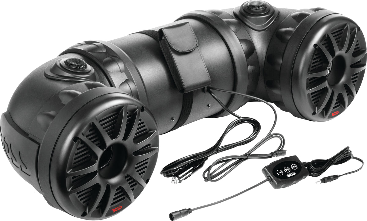 BOSS AUDIO ATV85B 700W Bluetooth All Terrain Sound System - Waterproof Marine-Grade ATV/UTV Speakers