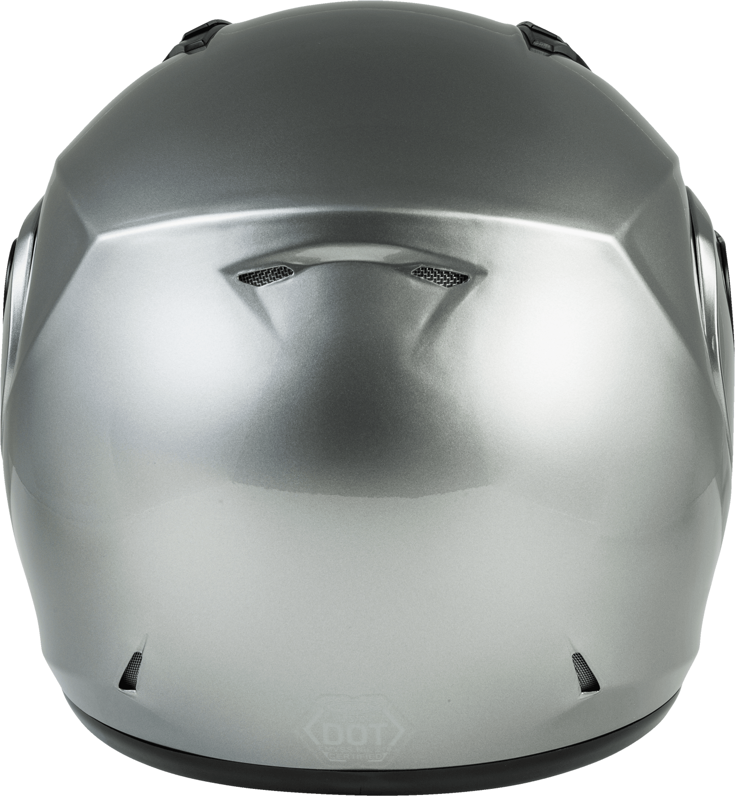 GMAX MD-04 Modular Helmet in Silver – Lightweight Street Bike Helmet for Cross-Country Riding