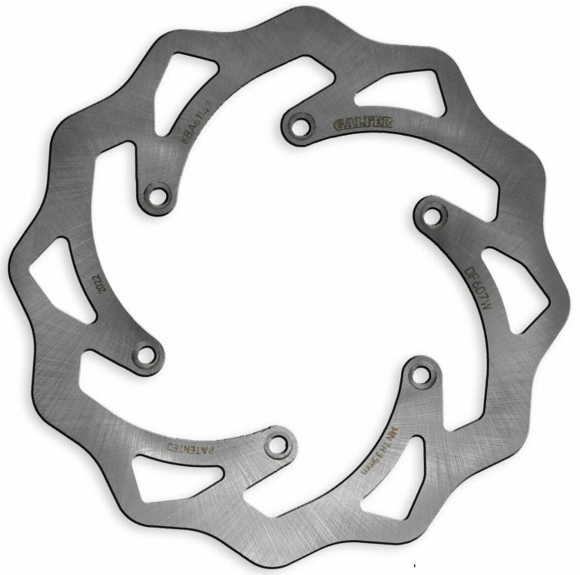 Galfer DF607W Wave Rotor Rear for Offroad Motorcycles - Fits Husqvarna and KTM Models