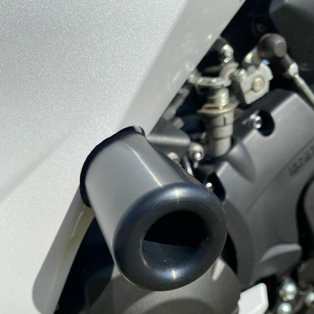 Shogun Motorsports Black Frame Sliders for Yamaha FZ6R (Part #750-6379)