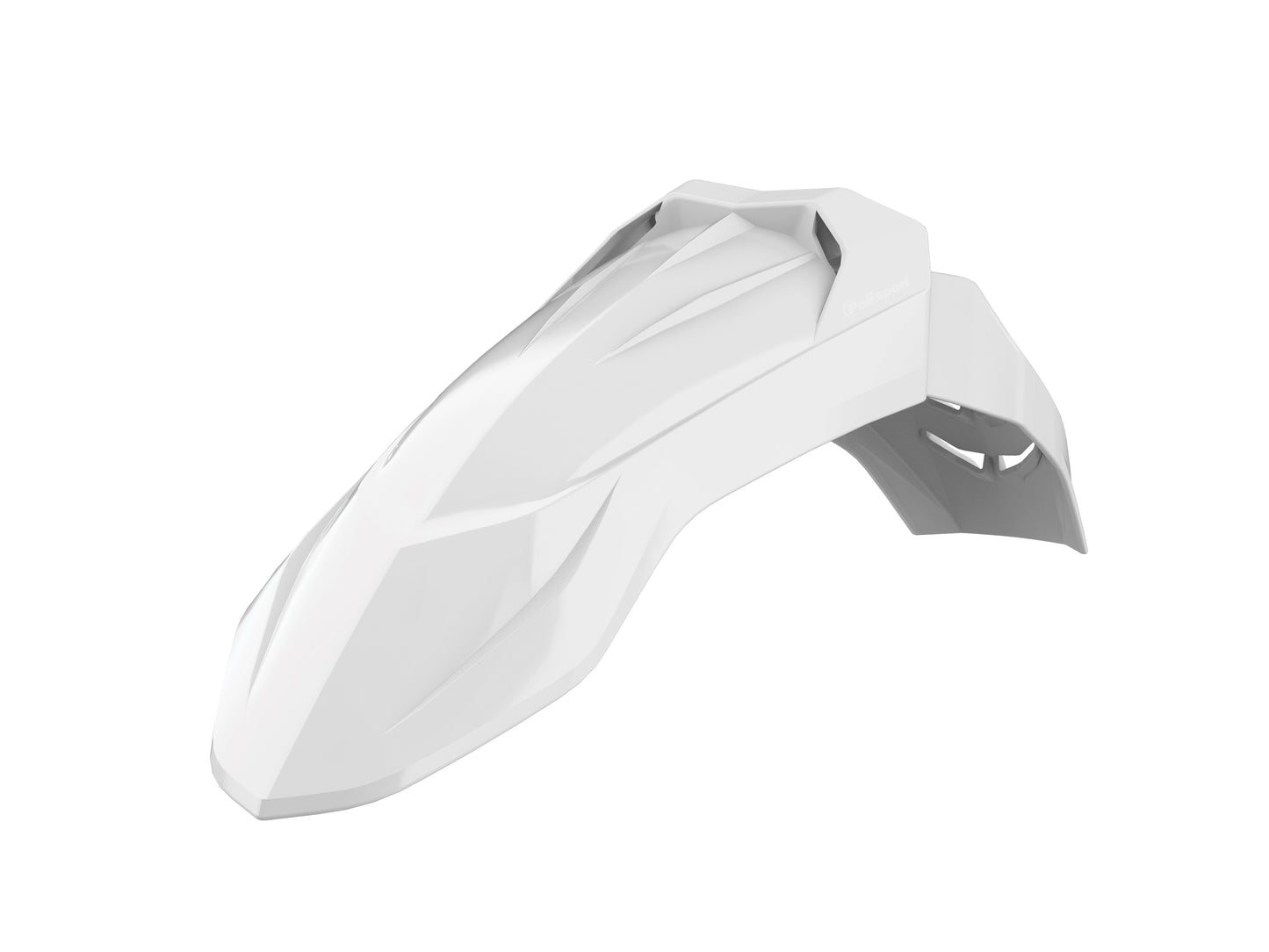 POLISPORT Universal Front Fender White | Offroad Motorcycle Body Accessory Part 8685400001