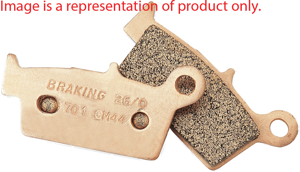 BRAKING Part Number 772CM46 Front Sintered Brake Pad Set for Off-Road Motorcycles and ATVs