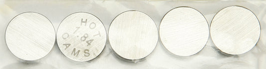 Hot Cams Valve Shims 8.90x1.84mm 5-Pack for Offroad Engines