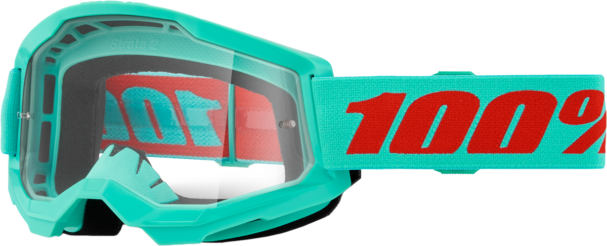100-Percent Strata 2 Goggle Maupiti Clear Lens – Offroad Performance Eyewear