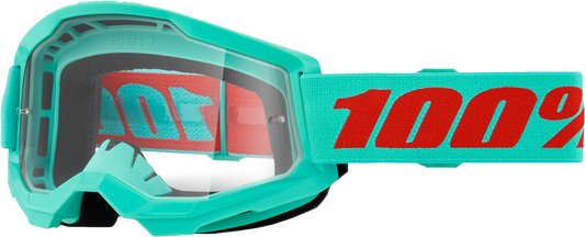 100-Percent Strata 2 Goggle Maupiti Clear Lens – Offroad Performance Eyewear