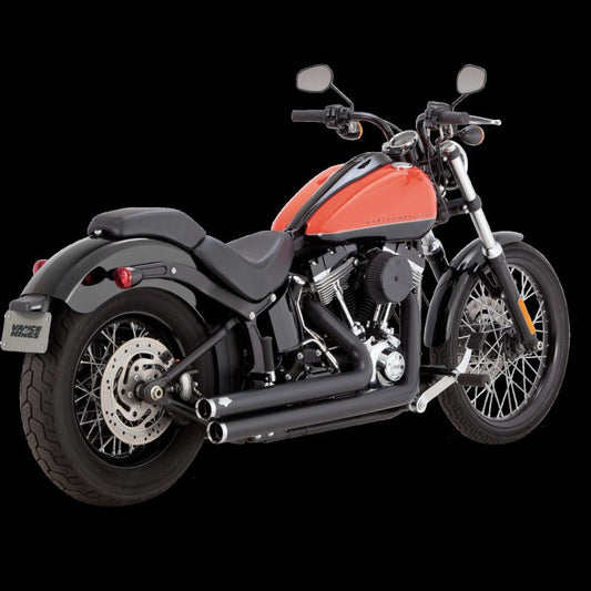 Vance & Hines 18-22 Harley-Davidson Softail/ Big Shots Staggered PCX Full System Exhaust - Black
