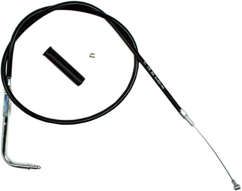 Motion Pro Black Vinyl Idle Control Cable for Harley Davidson Dyna and V-Twin Models