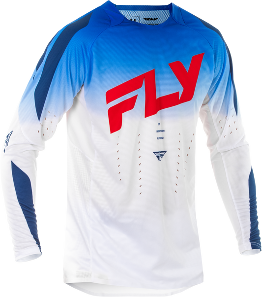 Fly Racing Evolution DST Jersey Large Red/White/Blue – Offroad Performance Shirt