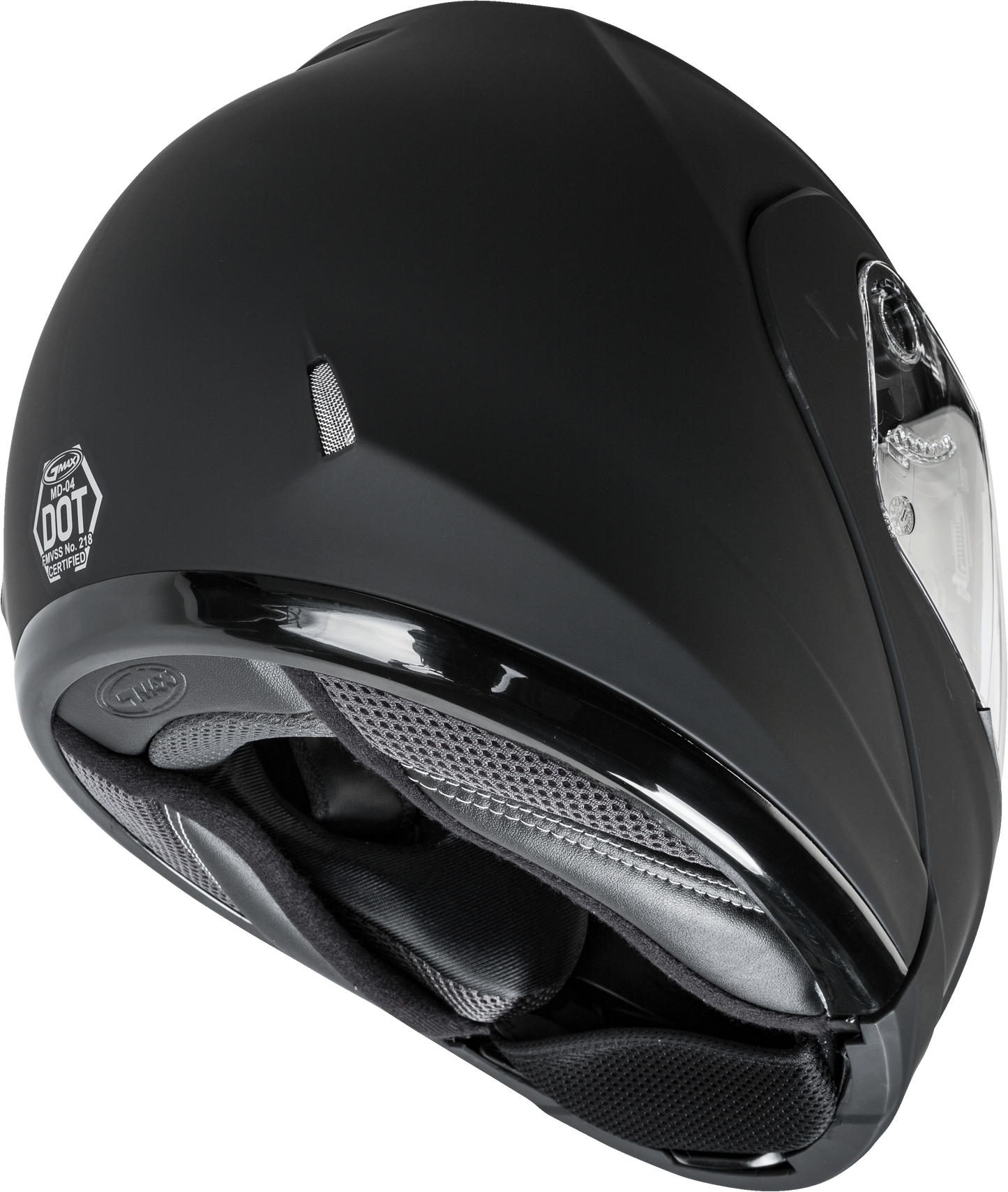 GMAX MD-04 Modular Helmet Matte Black 3X-Large for Street Riding