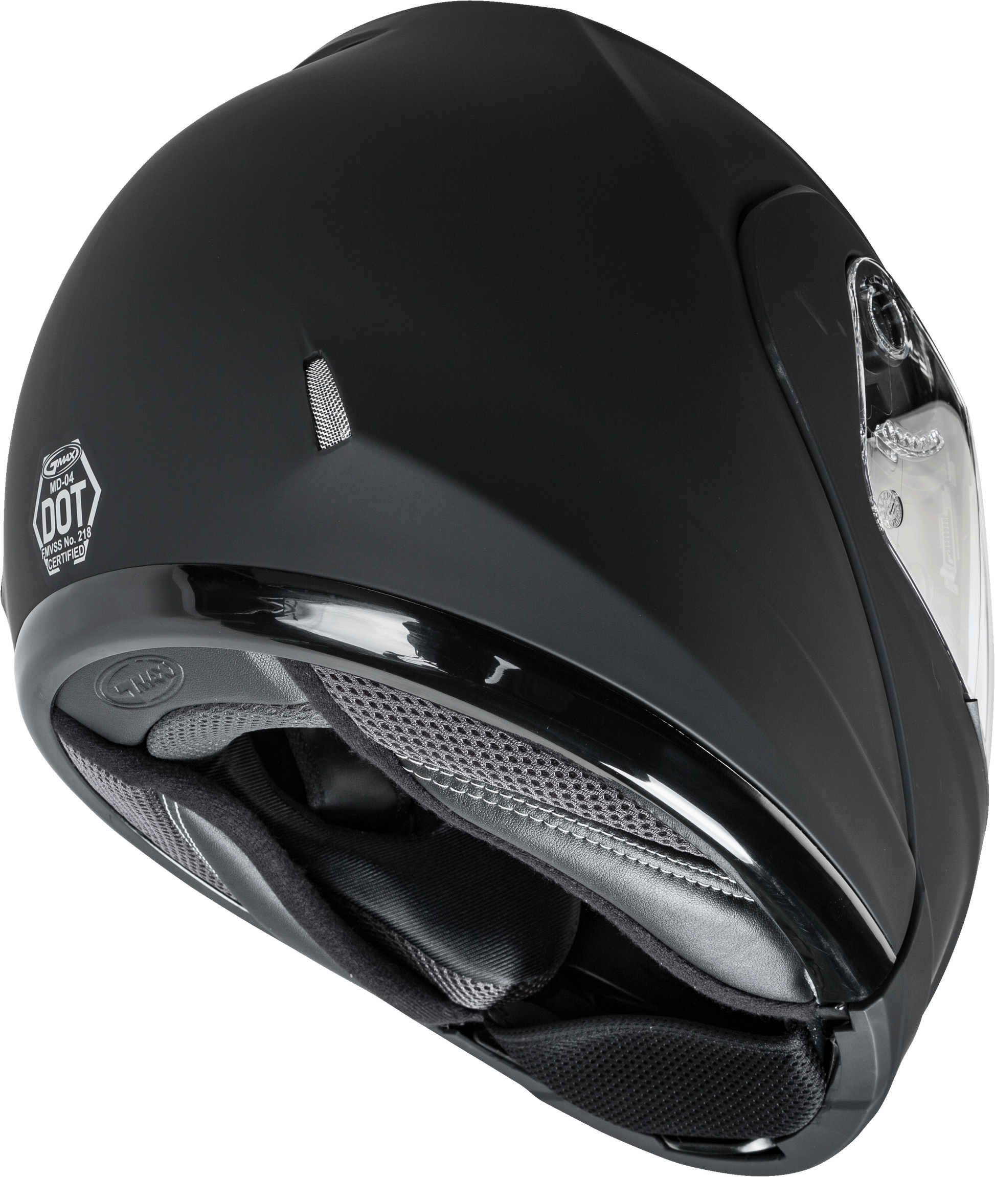GMAX MD-04 Modular Helmet Matte Black 3X-Large for Street Riding