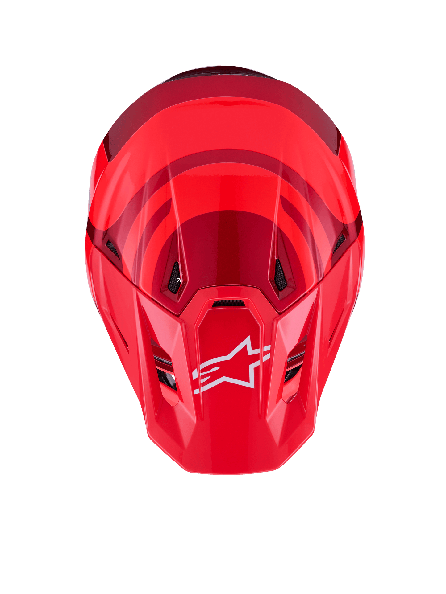 Alpinestars SM7 Core Helmet Red Glossy X-Large for Off-Road Riding