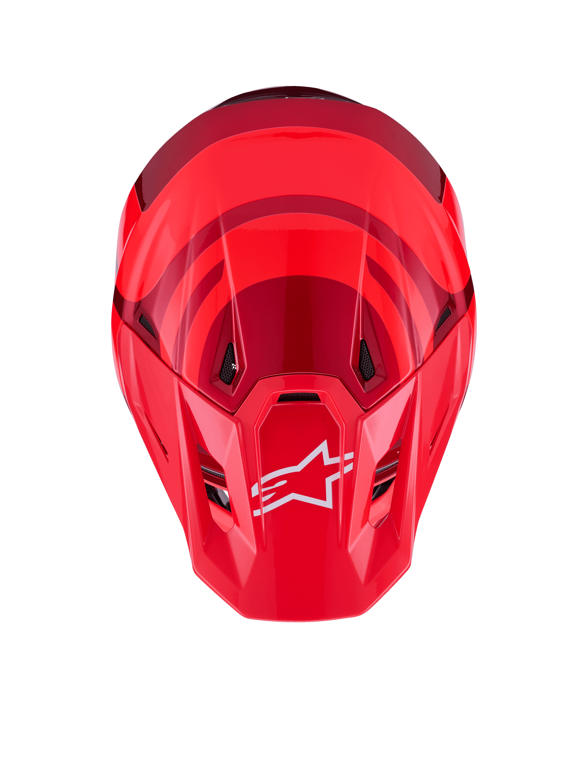 Alpinestars SM7 Core Helmet Red Glossy Large - Offroad Motorcycle Helmet
