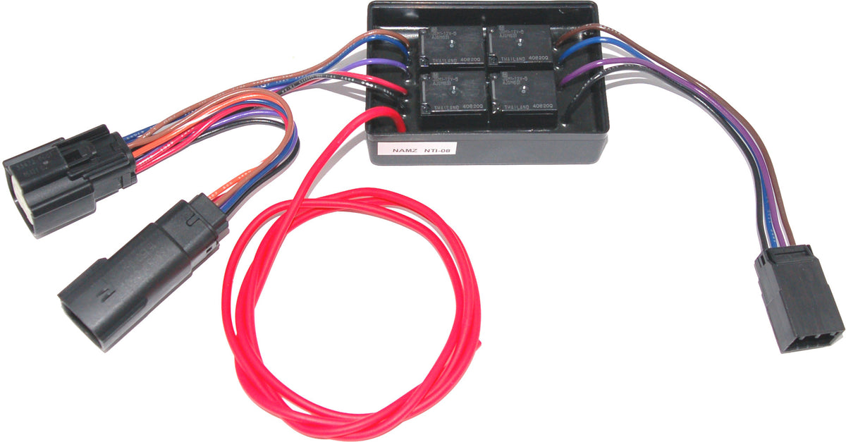 NAMZ Custom Cycle NTI-08 Trailer Isolator 6 Pin Molex for Harley Davidson FLH Models