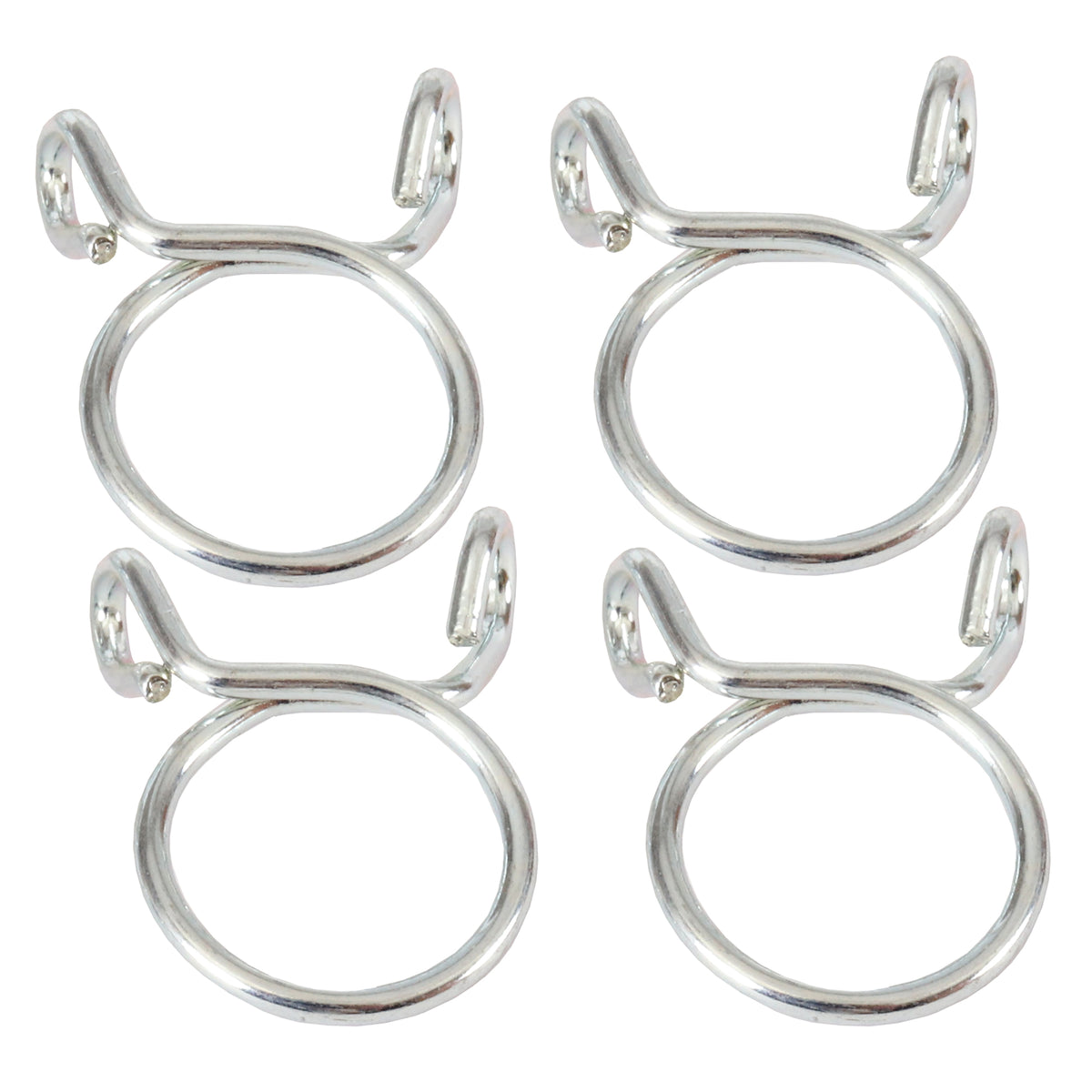 All Balls Fuel Line Hose Clamps Refill Kit (4-Pack) for Intake and Fuel System