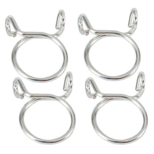 All Balls Fuel Line Hose Clamps Refill Kit (4-Pack) for Intake and Fuel System
