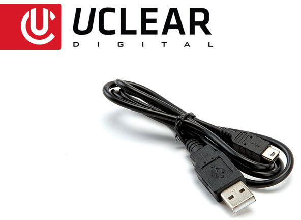 UCLEAR Mini-USB Charge and Data Cable for HBC and AMP Series Helmet Communicators