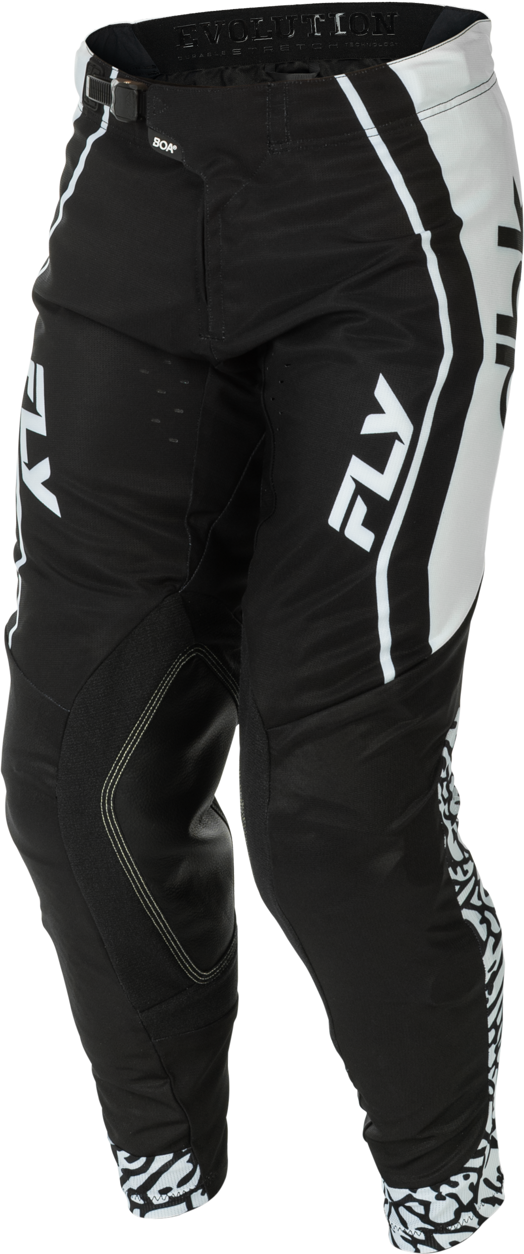 Fly Racing Evolution DST DBK Offroad Pants Size US 28 - Black, White & Red