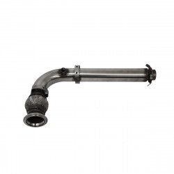 MBRP Single Slip-On Race Pipe Chrome for Can-Am Maverick X3 Turbo R (2017-2018)