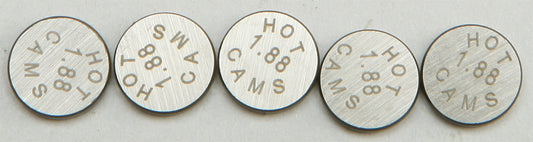 Hot Cams Valve Shims 8.90x1.88mm 5-Pack for ATV/UTV Engines