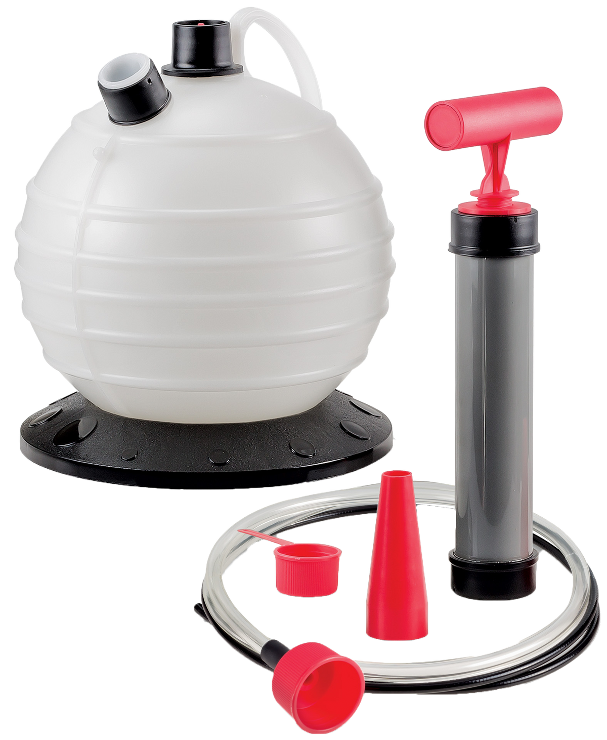 POWERBUILT 6L Fluid Extractor with Check Valve and 7 ft. Tube Extension
