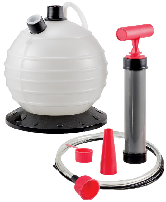 POWERBUILT 6L Fluid Extractor with Check Valve and 7 ft. Tube Extension