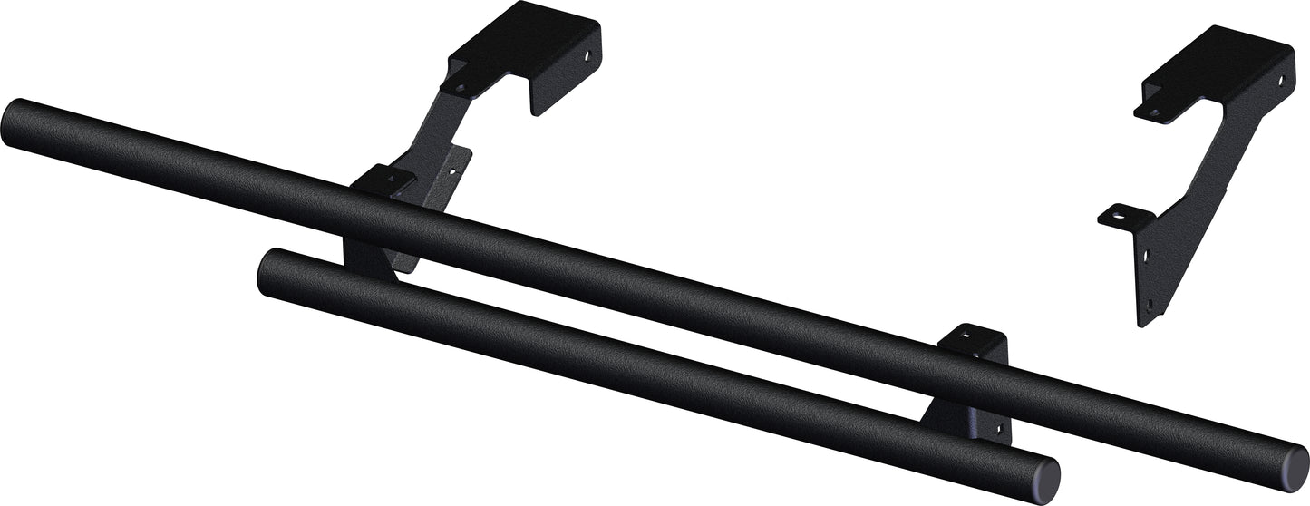 KFI Rear Bumper Black for Polaris Ranger 570 & Crew 500 - Durable Steel ATV/UTV Body Protection