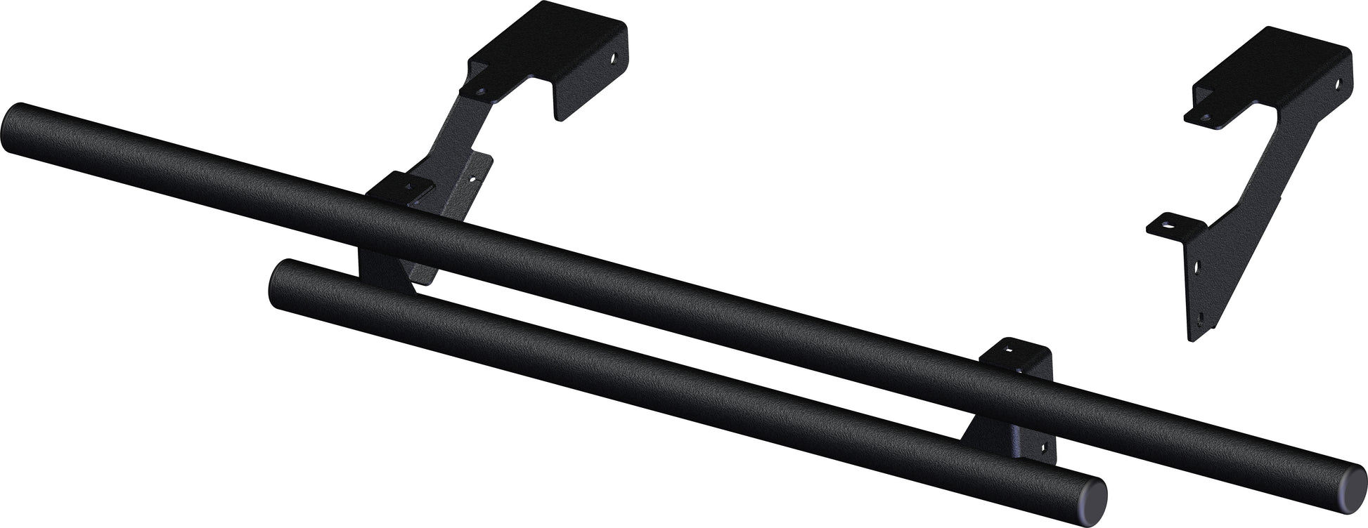 KFI Rear Bumper Black for Polaris Ranger 570 & Crew 500 - Durable Steel ATV/UTV Body Protection