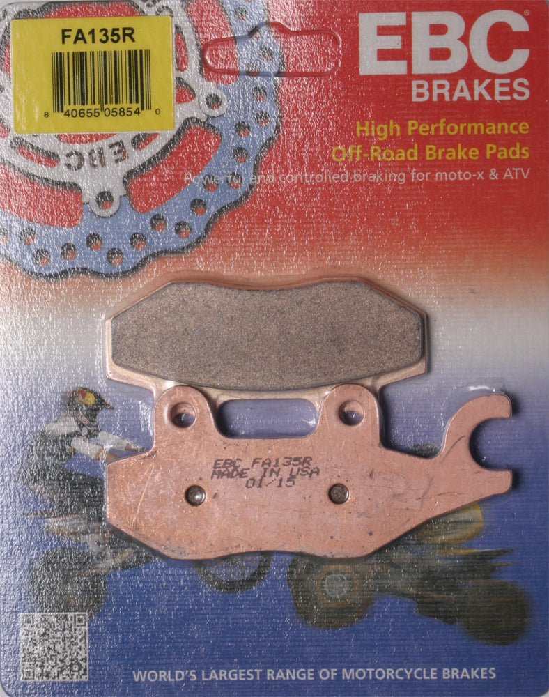 EBC FA135R Brake Pads for Kawasaki KRF 800 Teryx and Teryx4 ATV/UTV