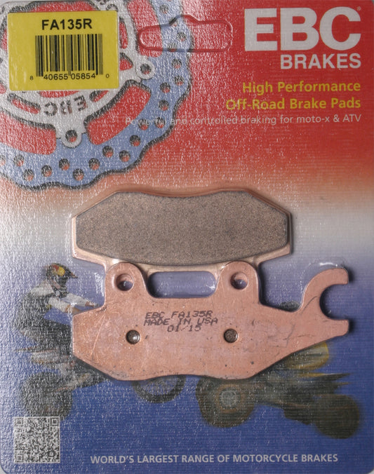 EBC FA135R Brake Pads for Kawasaki KRF 800 Teryx and Teryx4 ATV/UTV