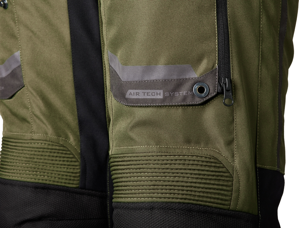 RST Maverick Evo CE Jean Pants for Street Riding - Khaki/Grey, US 40