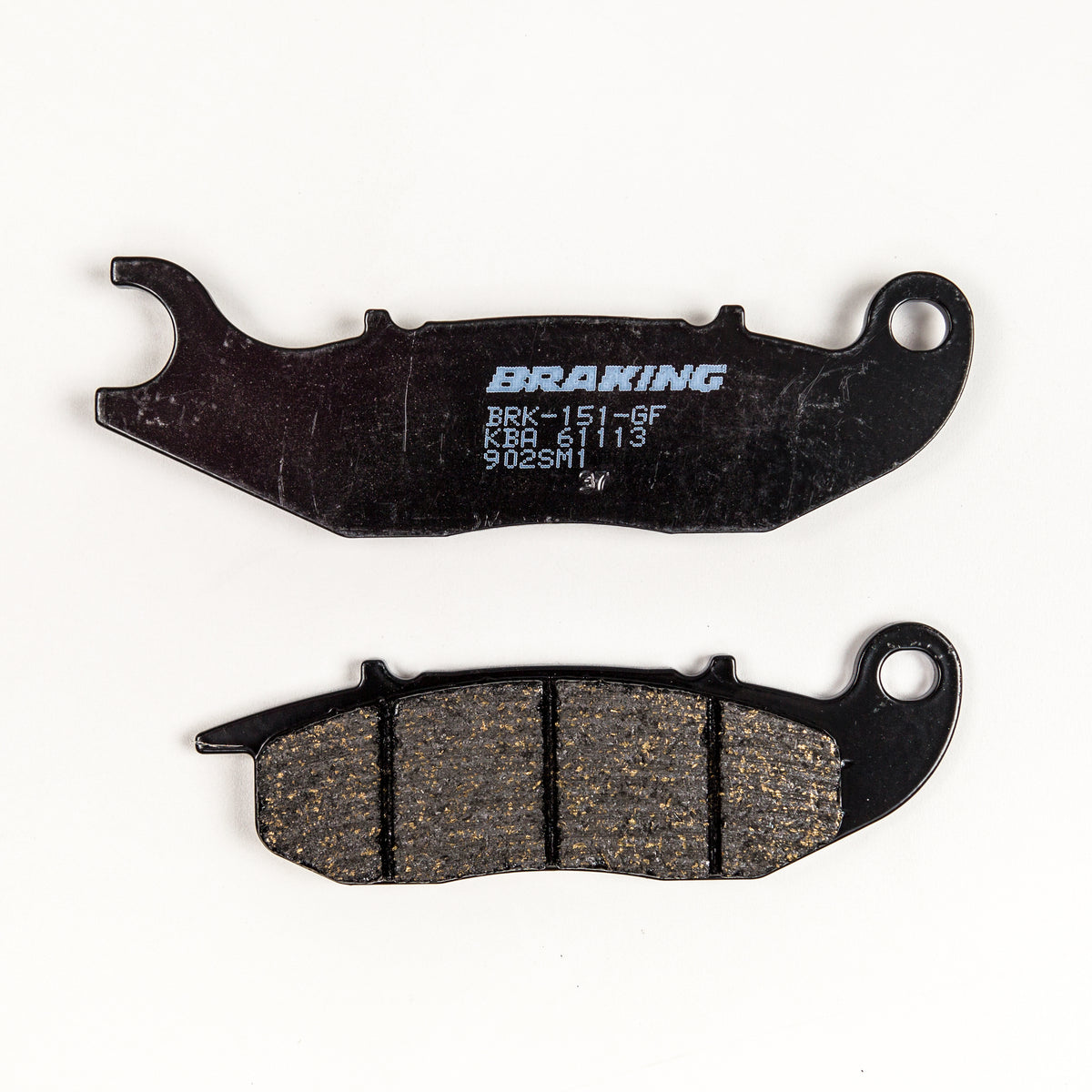 Braking All Braking® Brake Pad Semi Metallic Part Number 902SM1 for Honda MSX125 Grom