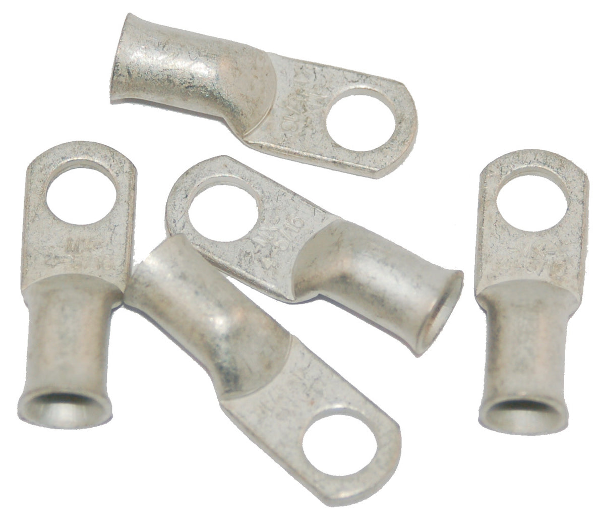 NAMZ Custom Cycle 5/16 Inch Heavy Duty Battery Lugs - Pack of 5