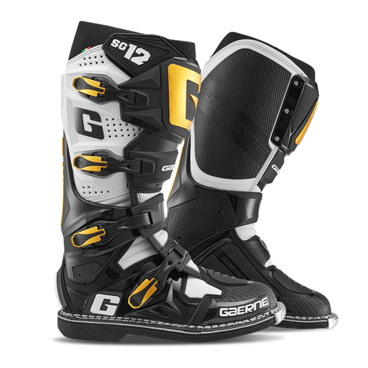 Gaerne SG-12 Offroad Boots Luxe Size 8 – Durable Support and Precise Control