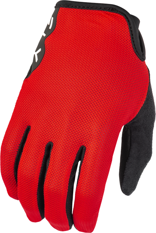 Fly Racing Mesh Gloves Red 2X - Lightweight Bicycle MX Gloves with Touch Screen Compatibility