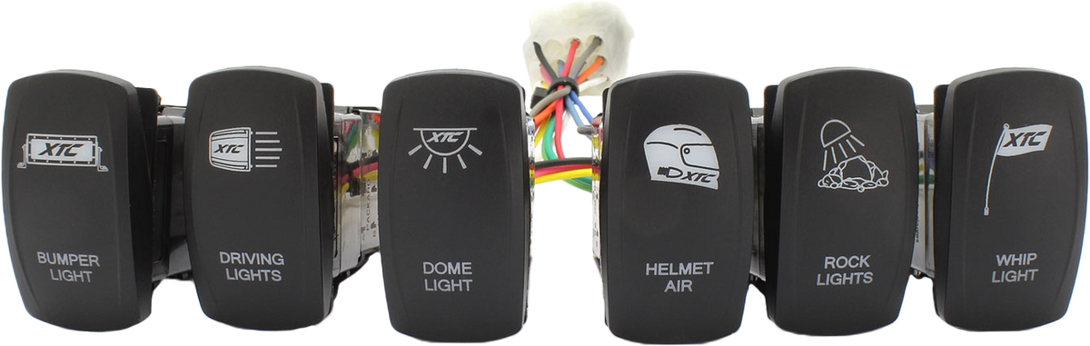 XTC Power Products Plug N Play Power Control 6 Switch System for ATV/UTV