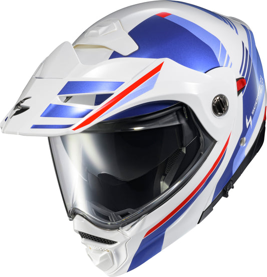 ScorpionEXO Exo-AT960 Modular Helmet - Medium, White/Blue