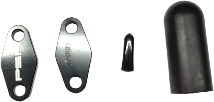 PSR Smog Block Off Plates for Yamaha Road Star & Warrior 2004-2013