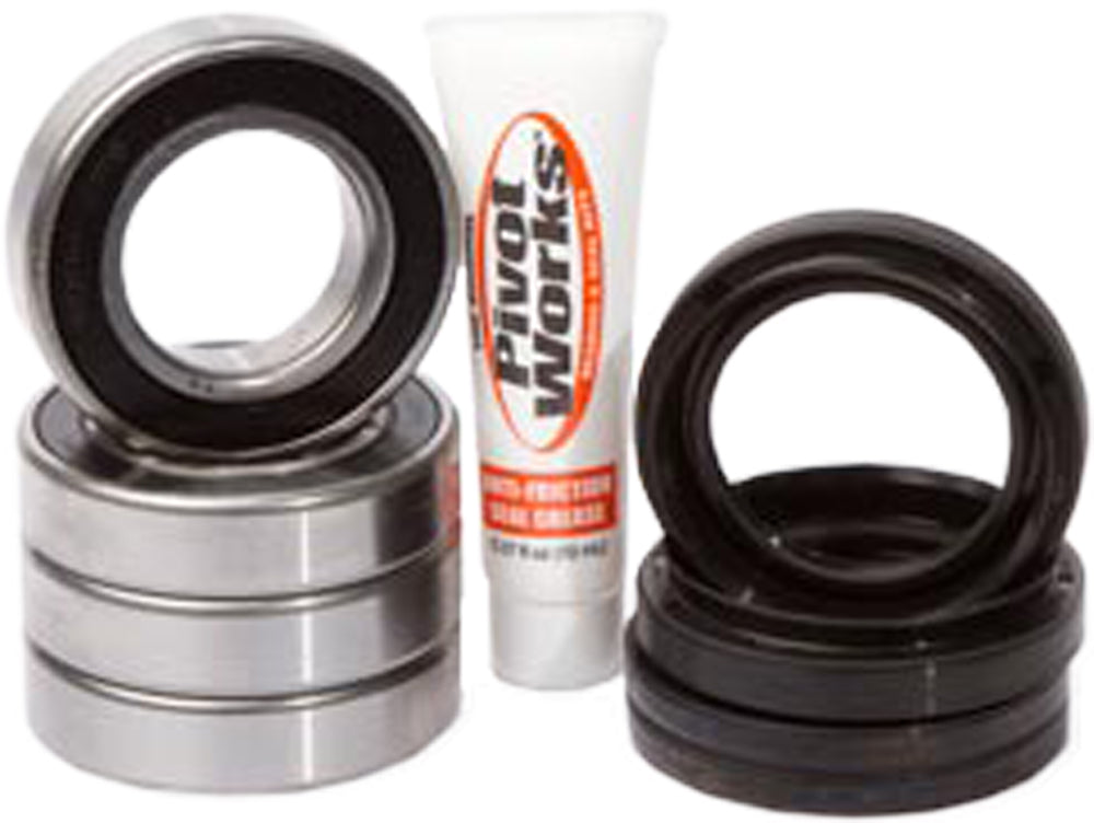 Pivot Works Front Wheel Bearing Kit for Suzuki LT-A400F KingQuad & Eiger Models