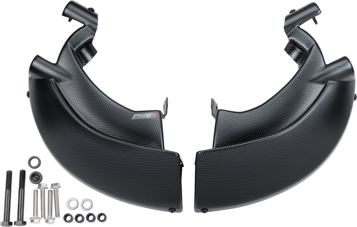 PUIG Brake Cooler Carbon Suz for Street Motorcycles – Enhance Brake Performance and Aerodynamics