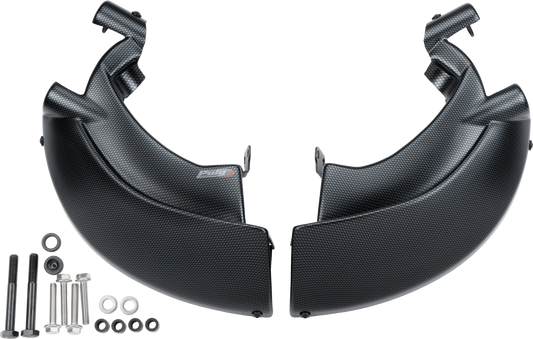 PUIG Brake Cooler Carbon Suz for Street Motorcycles – Enhance Brake Performance and Aerodynamics