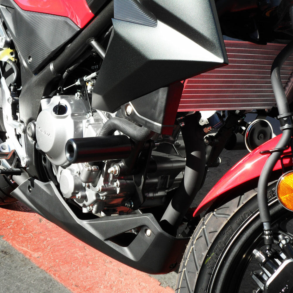 Shogun Motorsports Black Frame Sliders for Honda CB300F - Model 750-3129